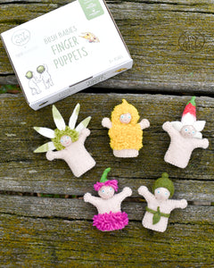 May Gibbs Inspired Bush Babies Finger Puppet set