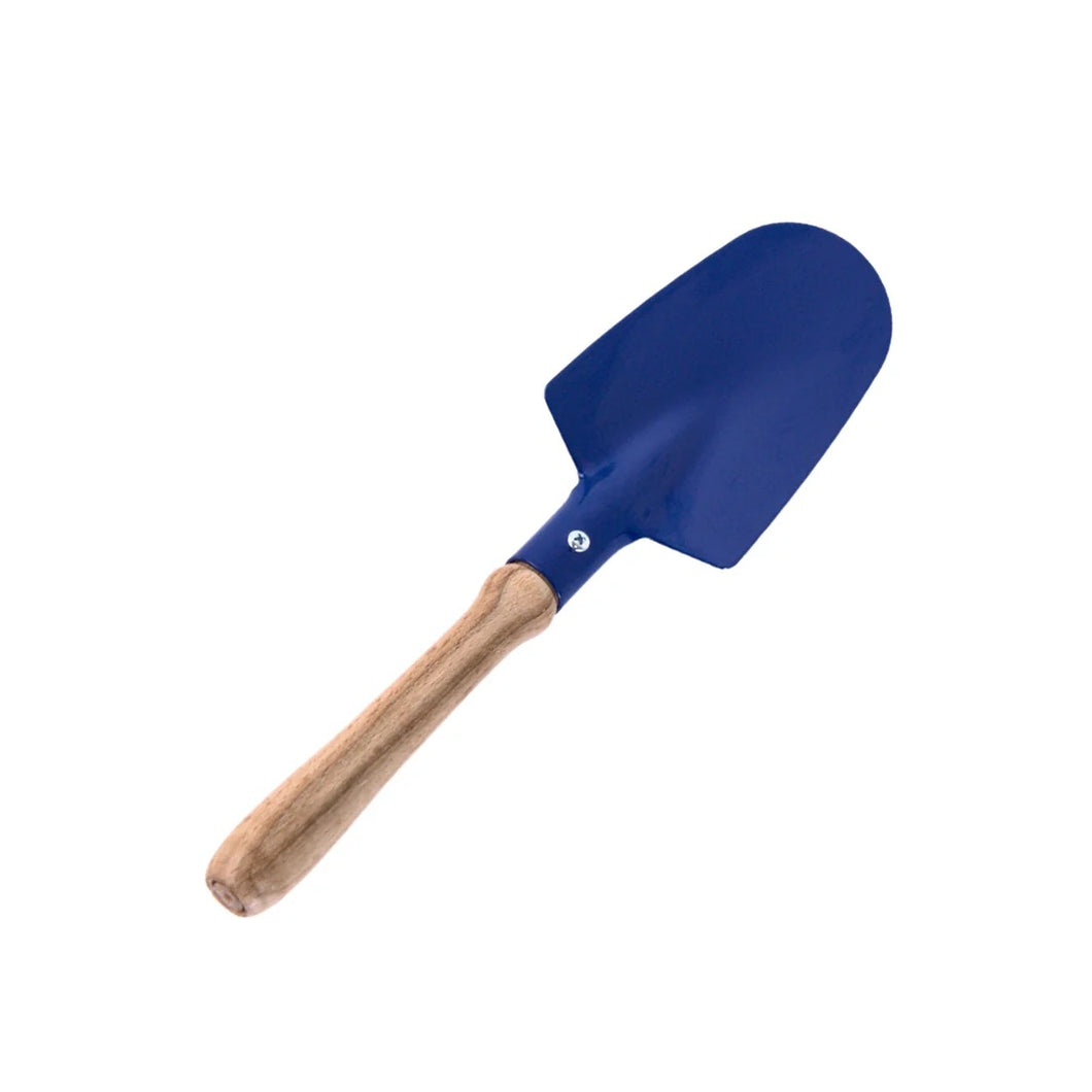 Enamel garden tool - trowel/spade short handle - small