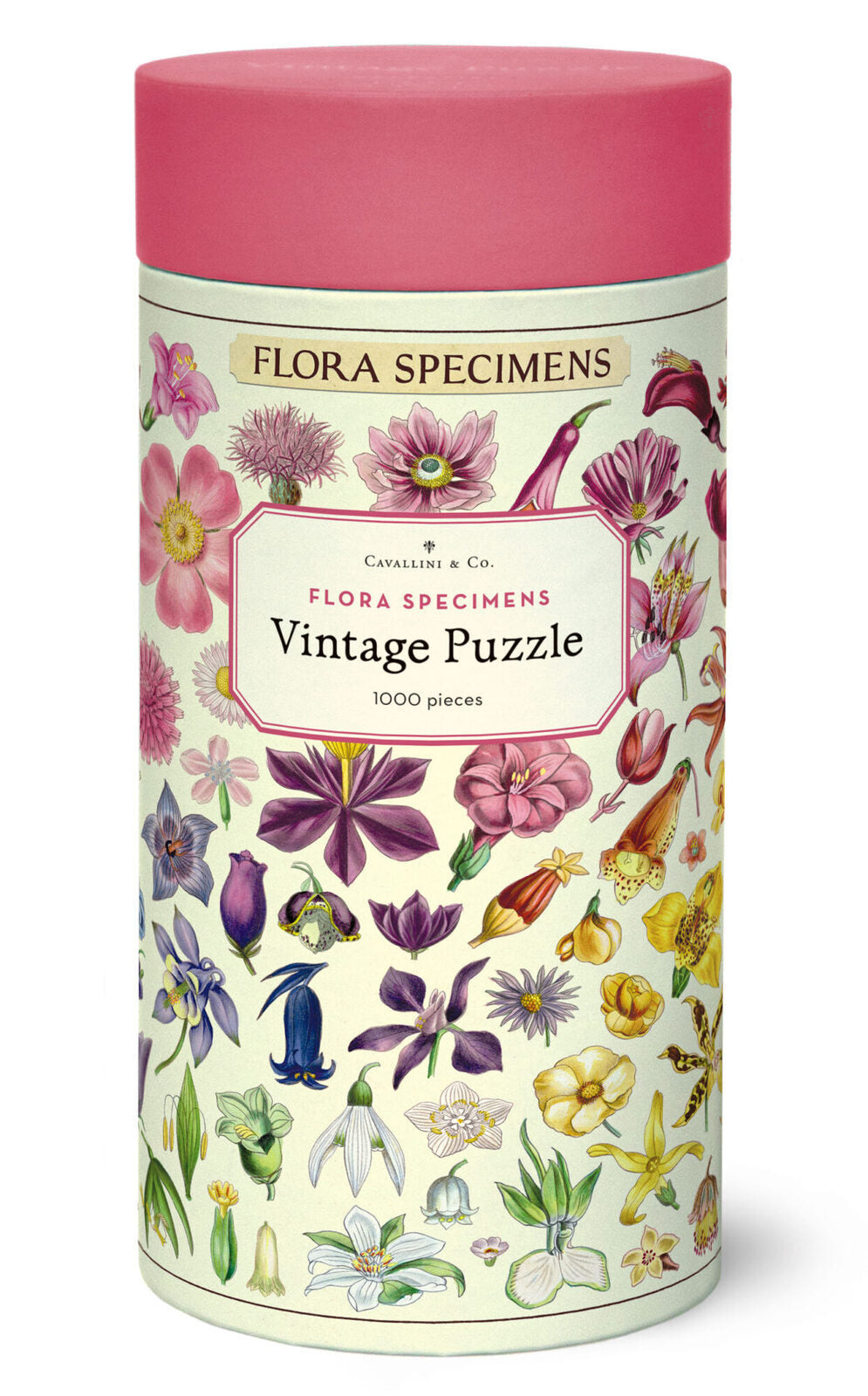 Cavallini - Flora Specimens Puzzle 1000pc