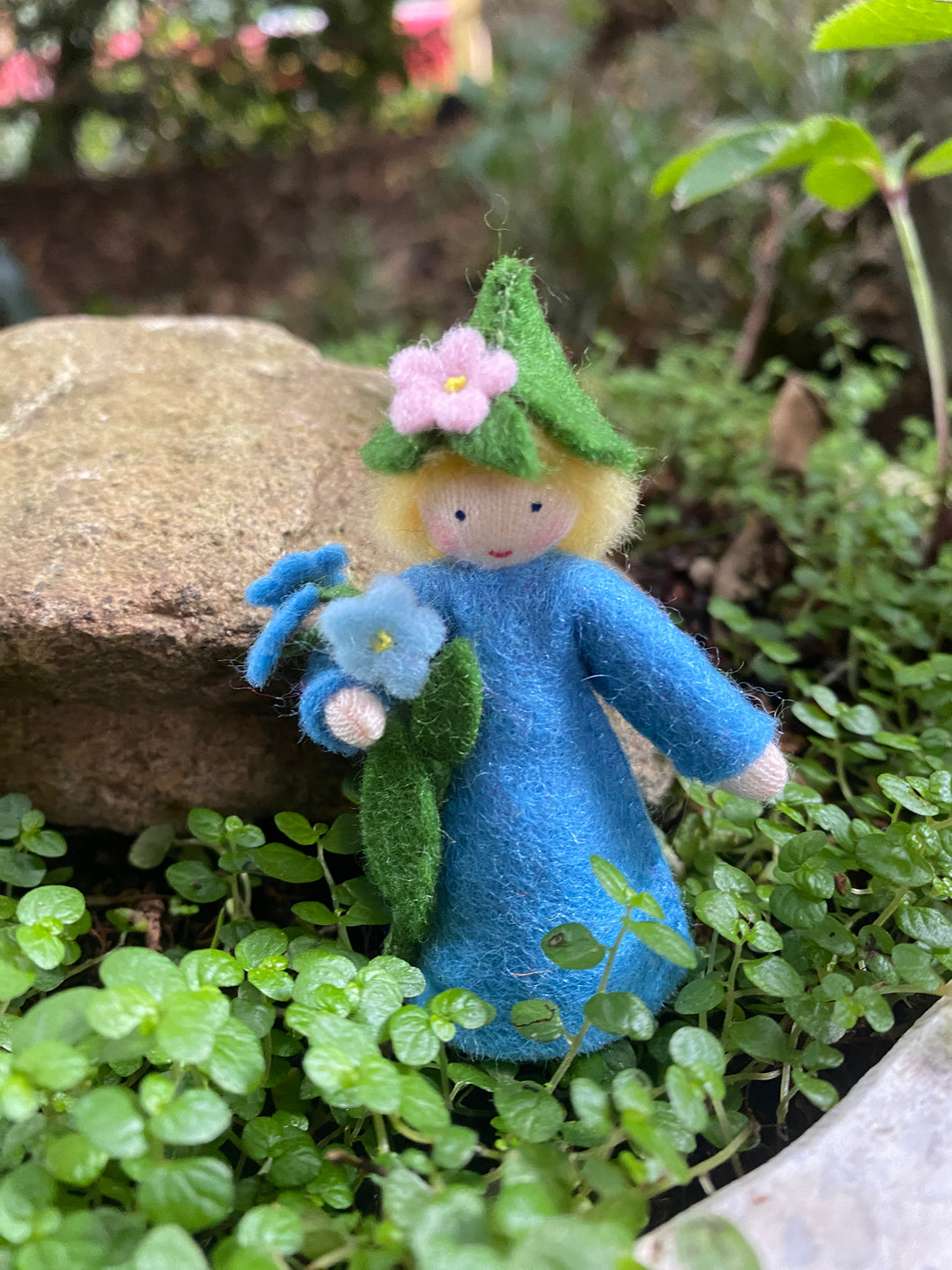 Ambrosius Flower Fairy - Forget Me Not (Holding flower)