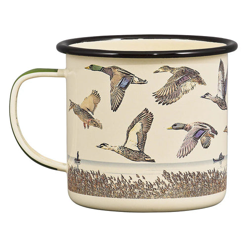 Gentlemen’s Hardware Enamel Mug - Lake & Ducks 17 fl.oz / 500 ml