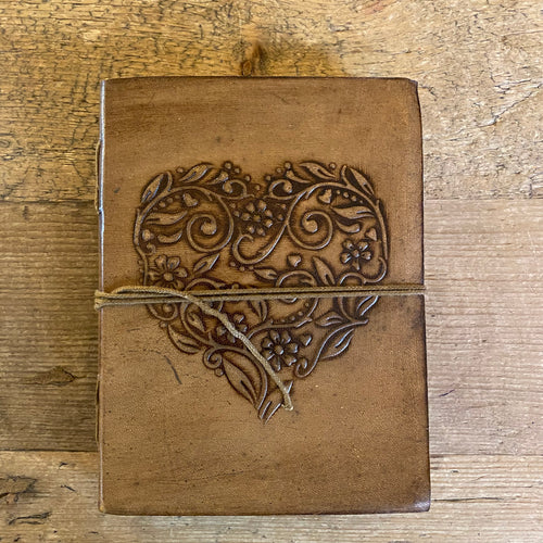 Leather Heart Journal