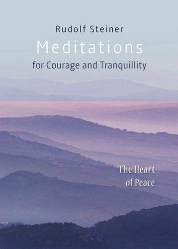 Meditations for Courage and Tranquility - mini book