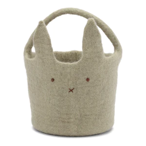 En Gry & Sif Felt Bunny Basket - assorted