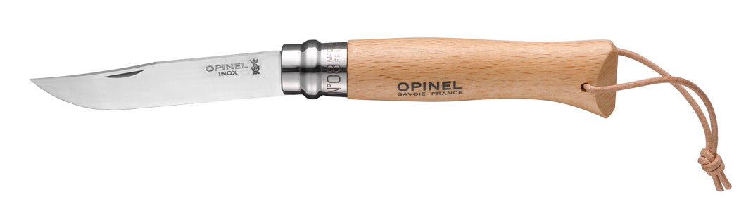 Opinel trekka knife (No. 8 beechwood)