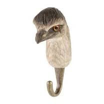 Hand Carved Emu Hook