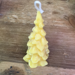 Beeswax Candle - Christmas Tree