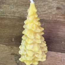 Load image into Gallery viewer, Beeswax Candle - Christmas Tree