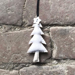 East of India Felt Hanging Christmas Tree