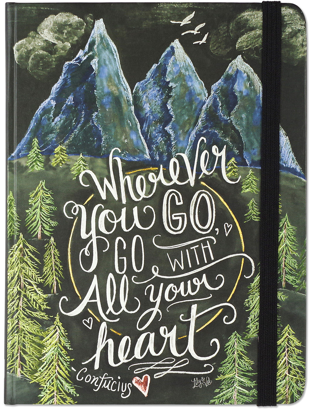 Peter Pauper Press Journal - Wherever You Go, Go with All Your Heart