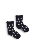 Load image into Gallery viewer, Lisa b Baby cashmere angora wool dot socks